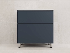 Style Line Тумба под раковину Лима 100 Plus эмаль графит матовая – фотография-2